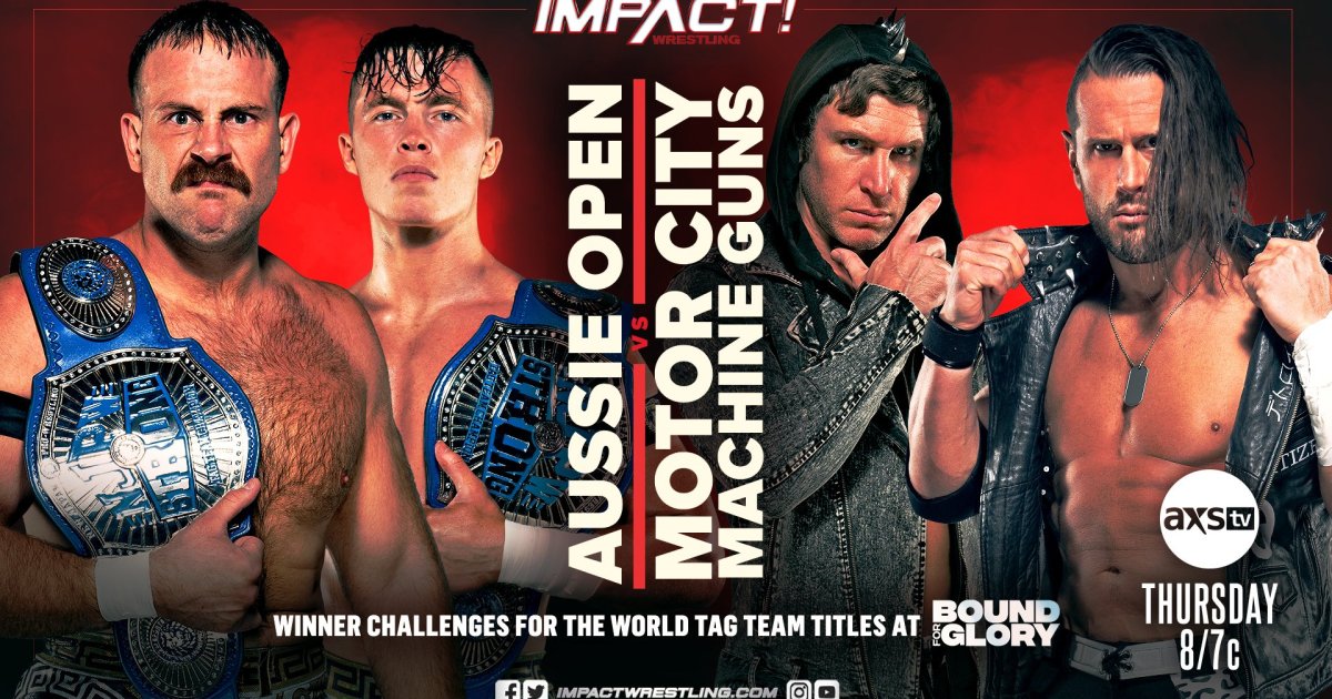 Aussie Open, Ladder Match, More Set For 9/22 IMPACT Wrestling