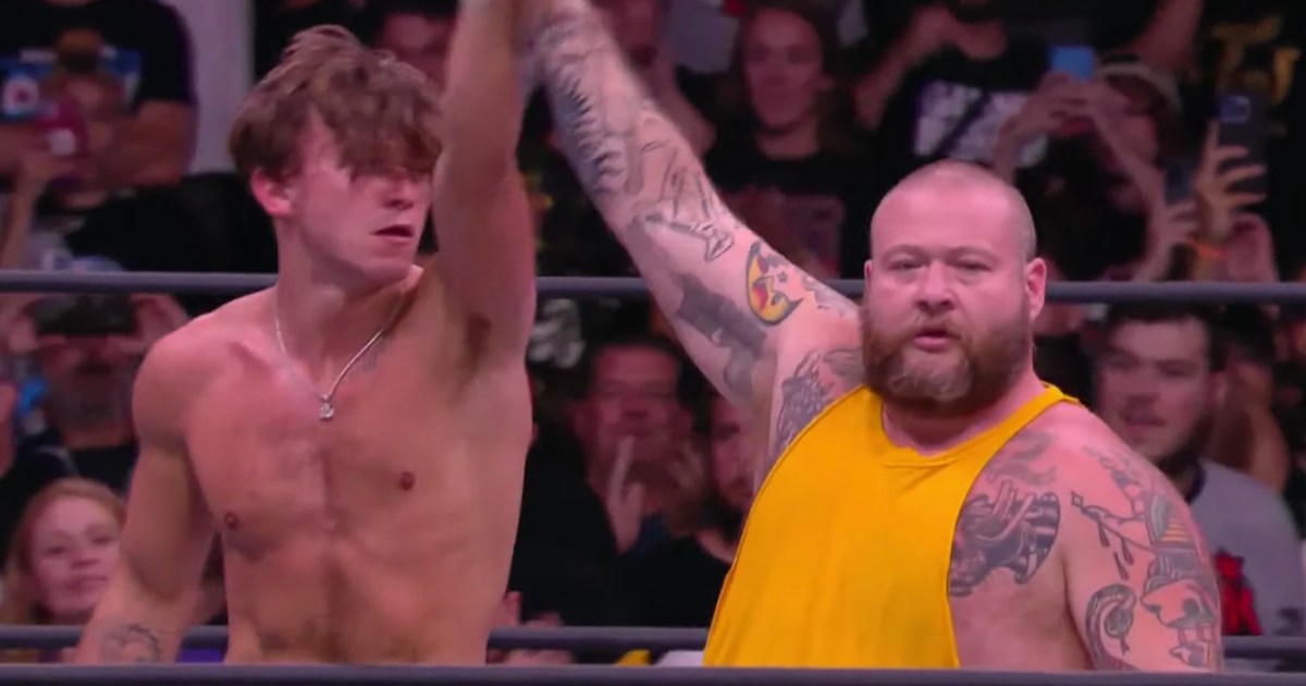 Action Bronson Makes The Save For HOOK At AEW All Out