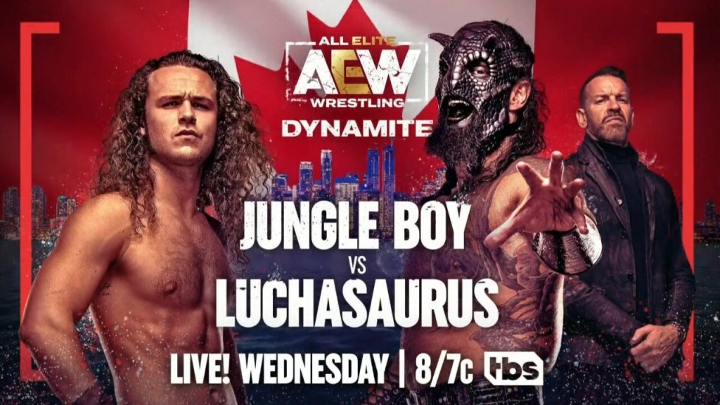 Jungle Boy vs. Luchasaurus AEW Dynamite