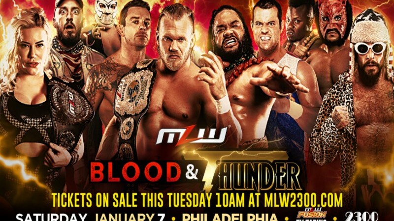 MLW Blood & Thunder 2023 Announced For January