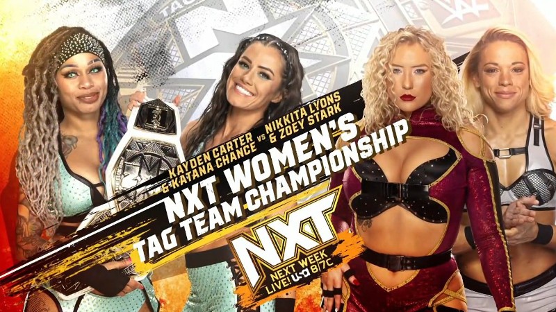 WWE revela a tabela oficial do torneio pelo Women's Tag Team Championship  com estrelas do NXT