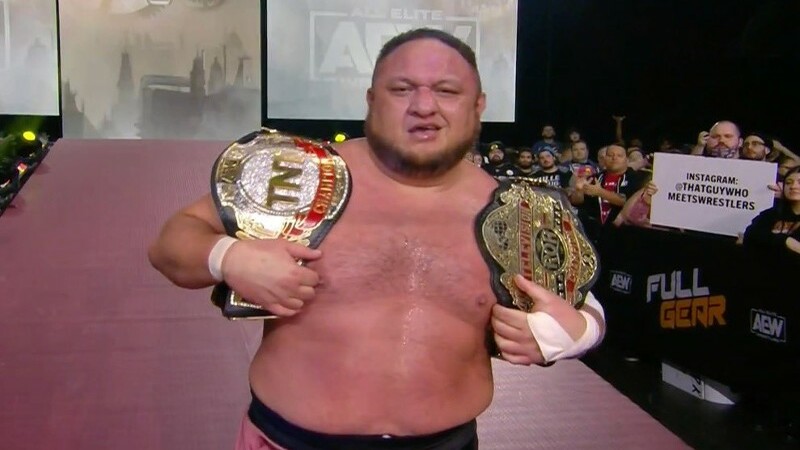 Samoa Joe AEW Full Gear