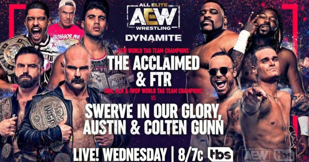 Eight-Man Tag Team Match Set For 11/9 AEW Dynamite