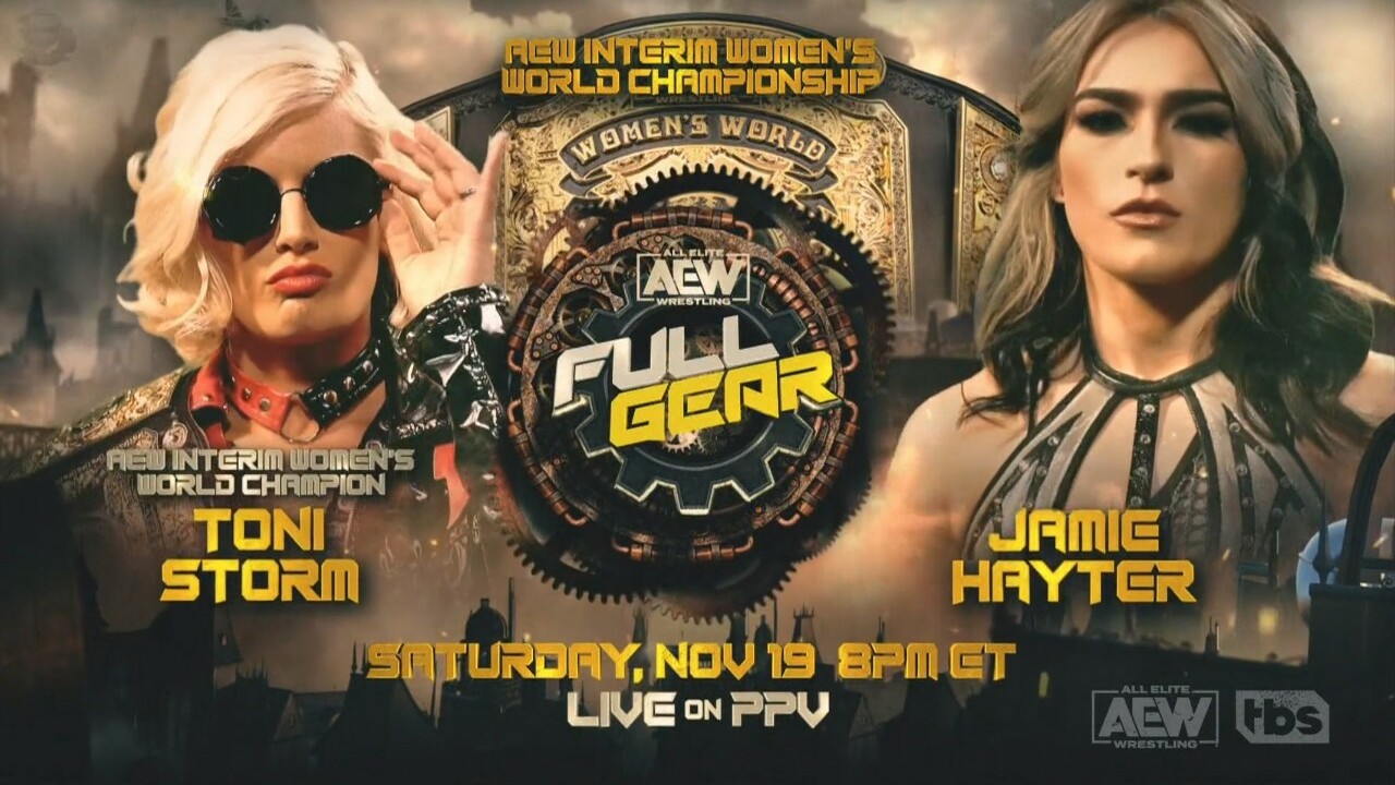 AEW Interim Women's Championship Match Set For AEW Full Gear