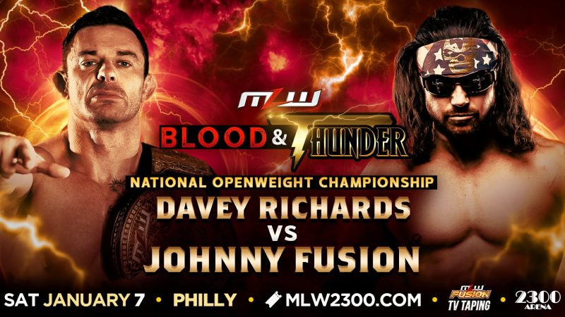 Johnny Fusion To Challenge For Gold At MLW Blood & Thunder 2023