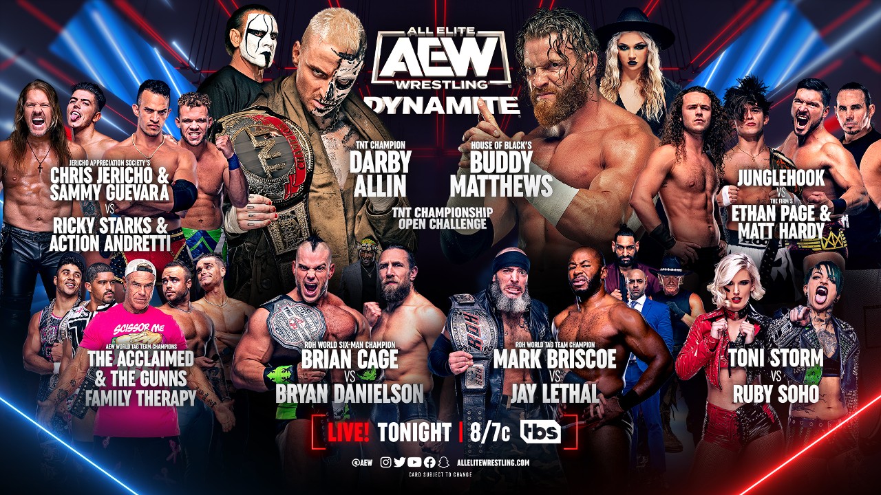 AEW Dynamite Results (1/25): TNT Title Match And More