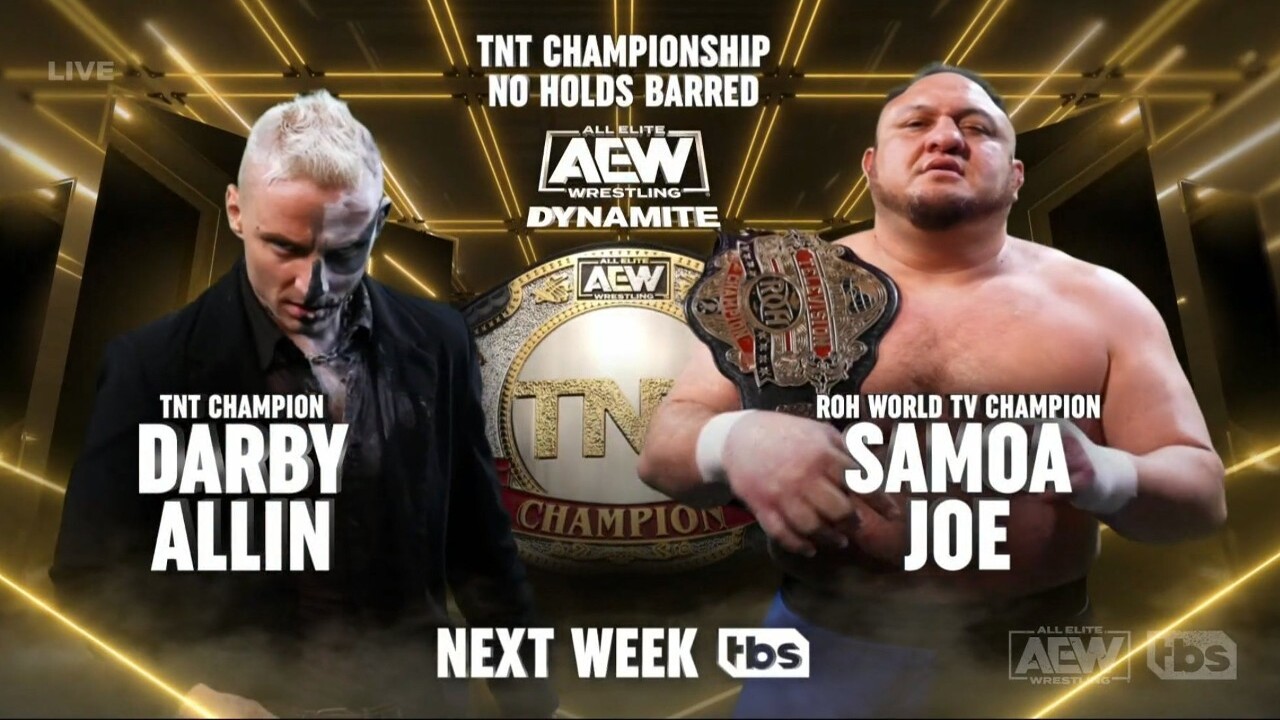 No Holds Barred TNT Title Match Set For 2/1 AEW Dynamite