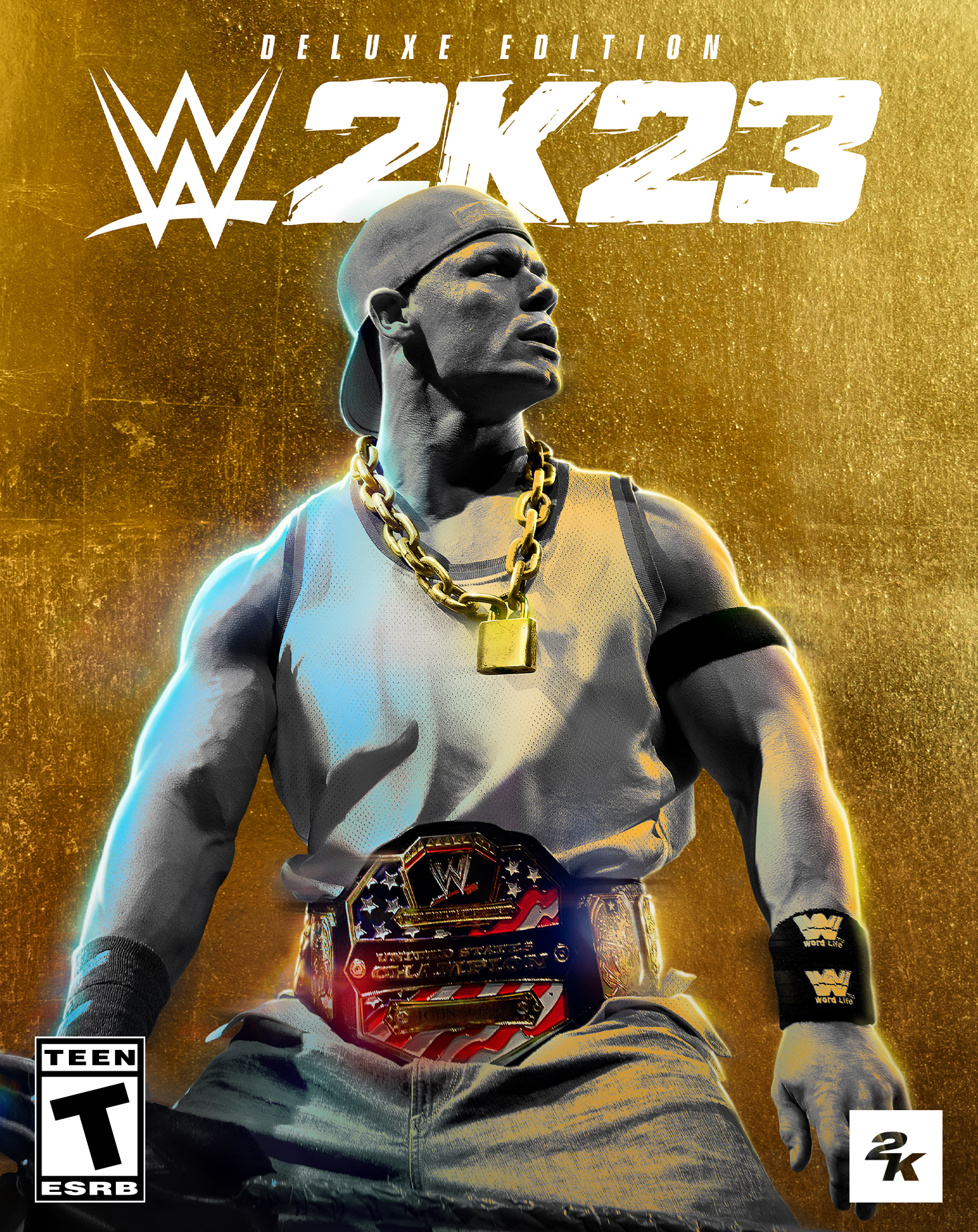 John Cena WWE 2K23 Deluxe Edition Key Art