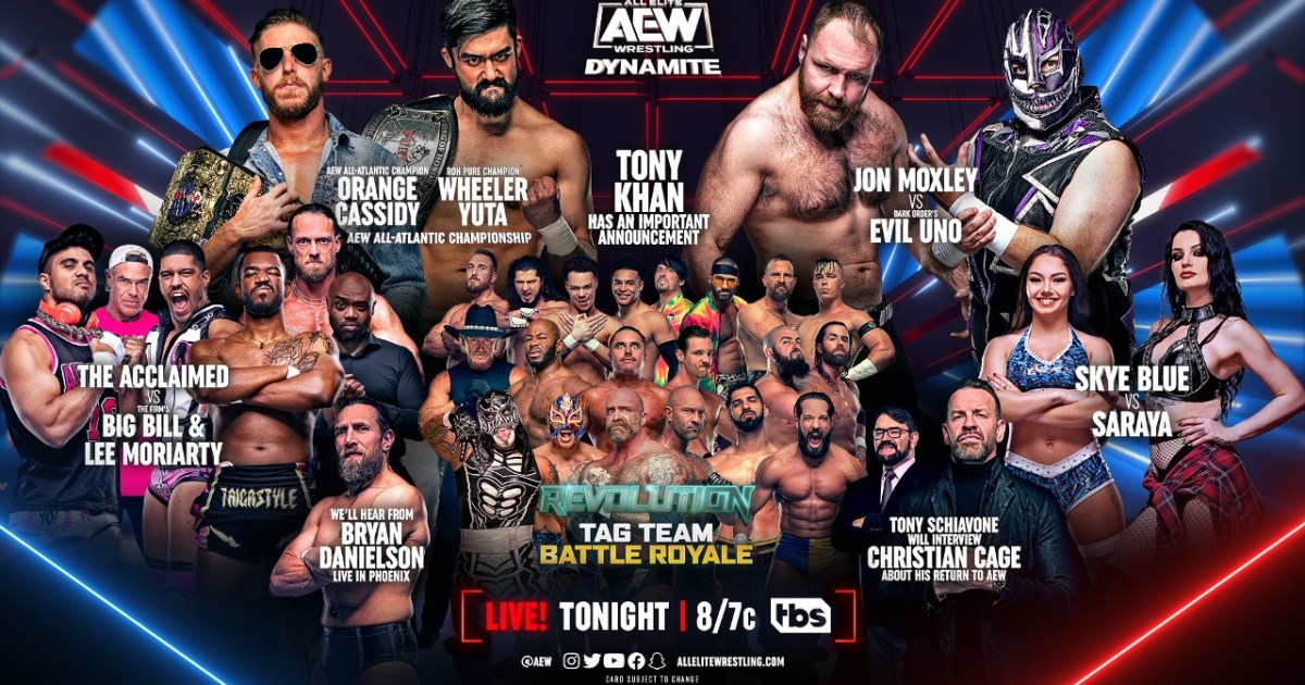 AEW Dynamite Results (2/22/23): All-Atlantic Title Match And More