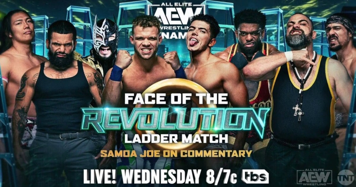 Face of the Revolution Ladder Match Set For 3/1 AEW Dynamite