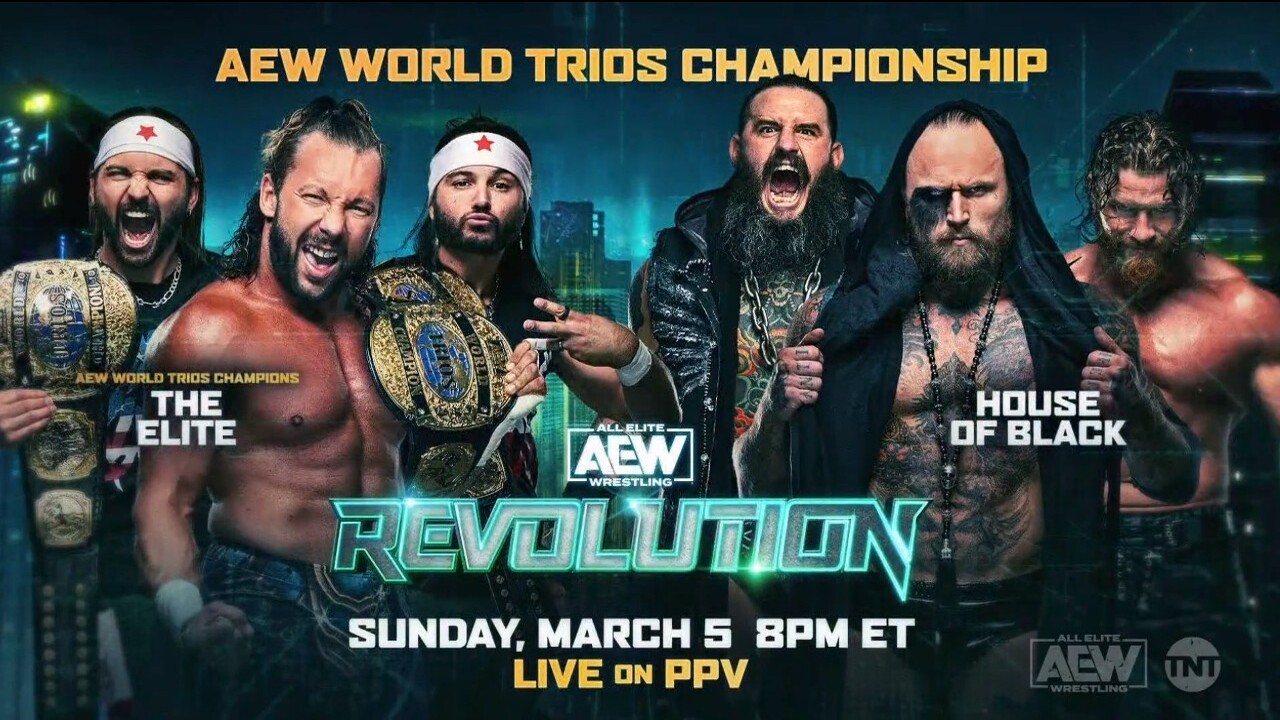 AEW World Trios Championship Match Set For AEW Revolution