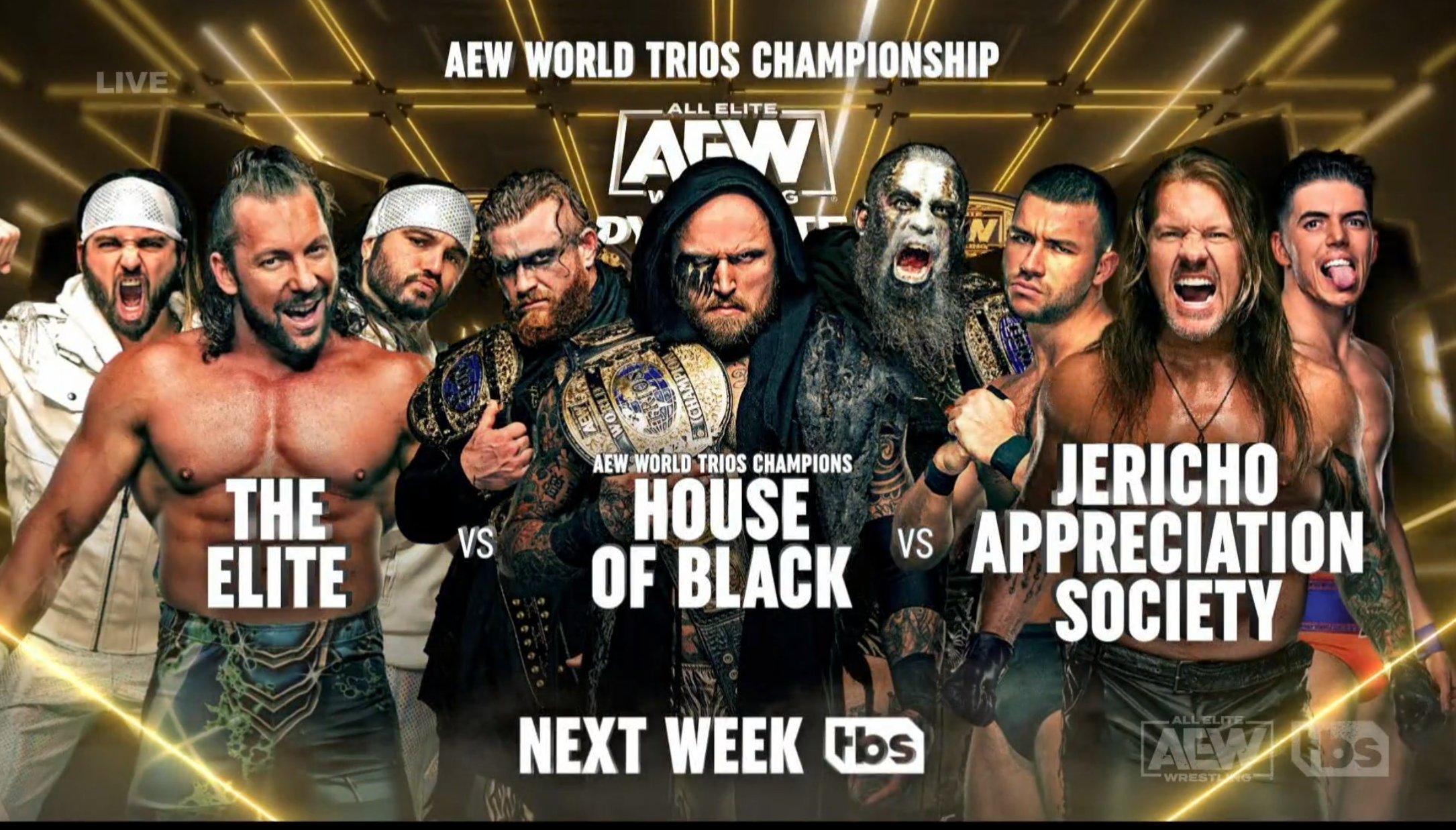 Trios Title Match And More Set For 3/15 AEW Dynamite