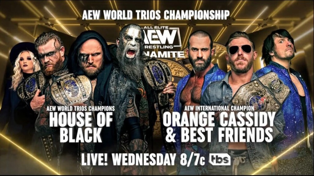 Trios Title Match And More Added To 4/5 AEW Dynamite