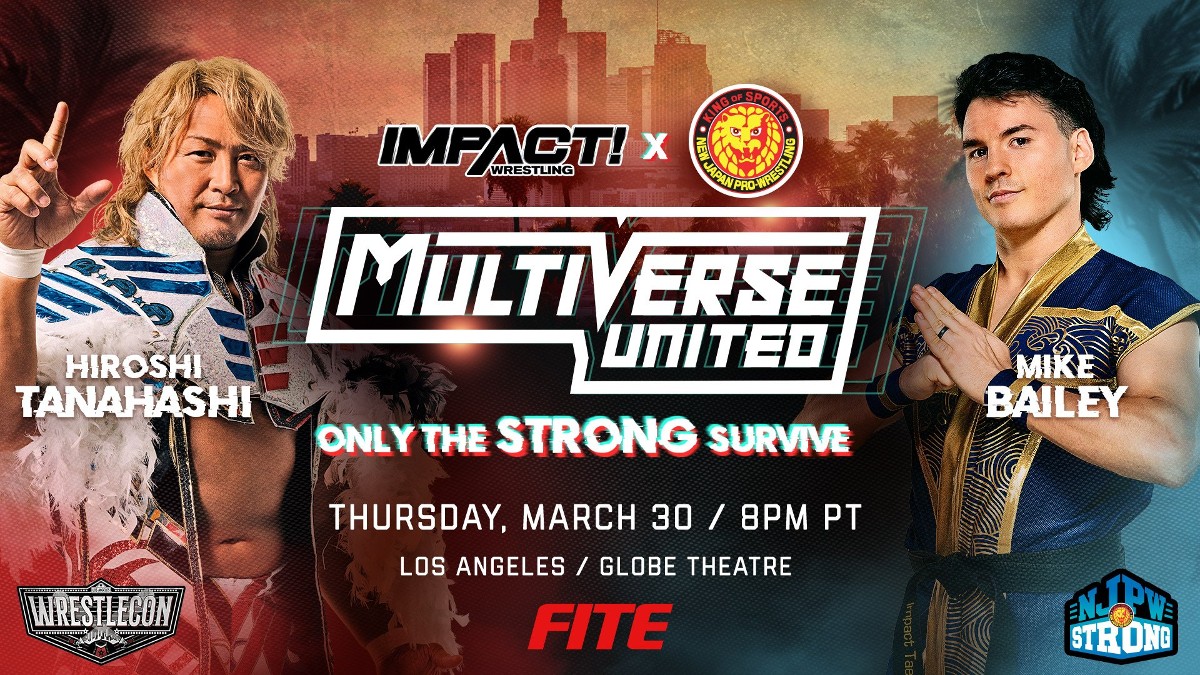 Updated Card for IMPACT x NJPW Multiverse United