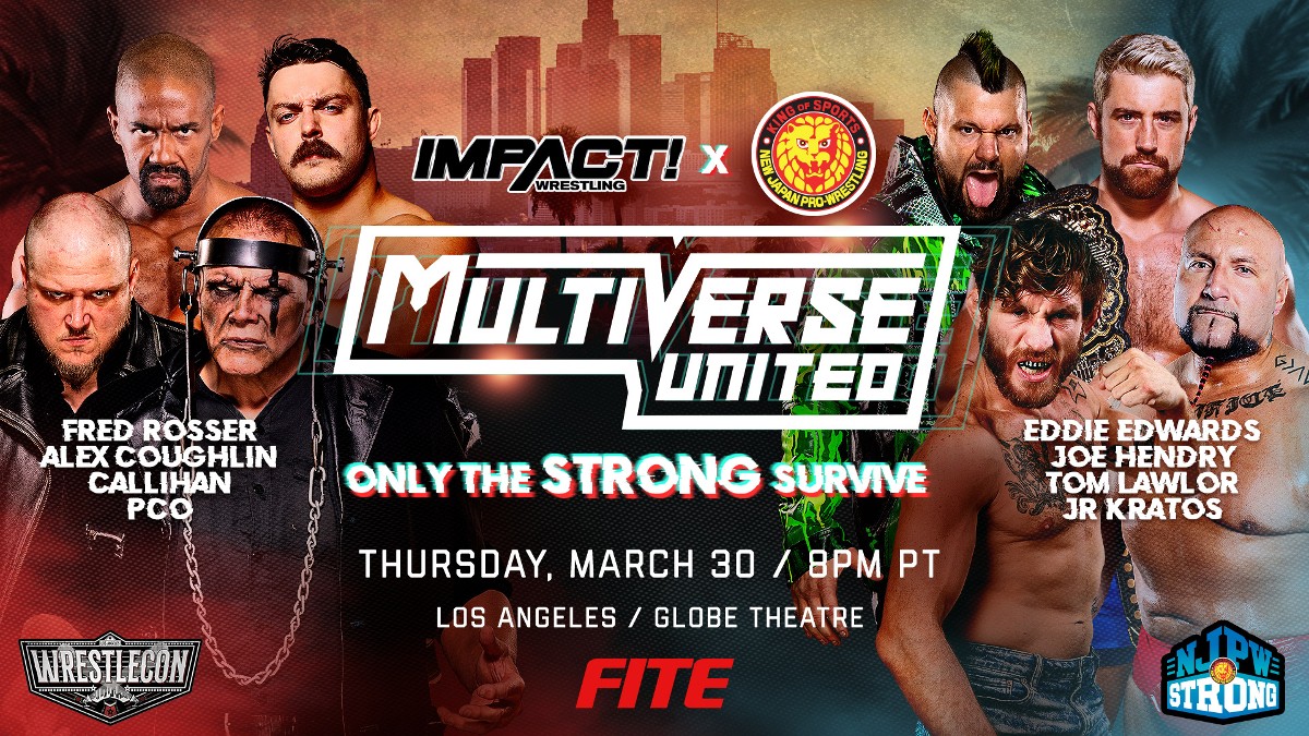 Eight-Man Tag Set For Multiverse United: Only the Strong Survive