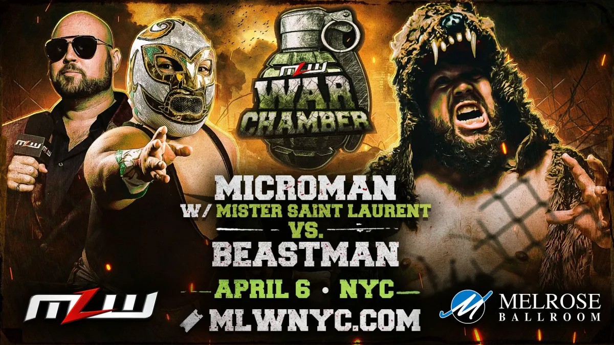 Microman vs. Beastman Announced For MLW War Chamber