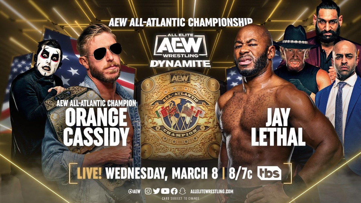 Orange Cassidy Vs. Jay Lethal Set For 3/8 AEW Dynamite