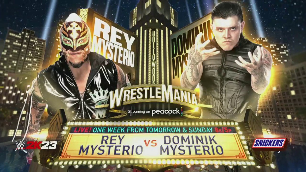 Rey Mysterio Vs Dominik Mysterio Set For Wwe Wrestlemania 39