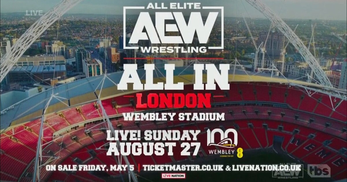 Report AEW All In To Air On Bleacher Report