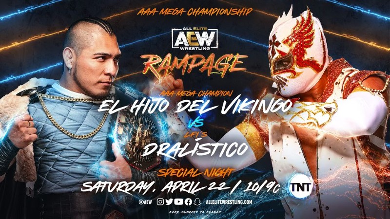 AAA Mega Championship Match Set For 4/22 AEW Rampage