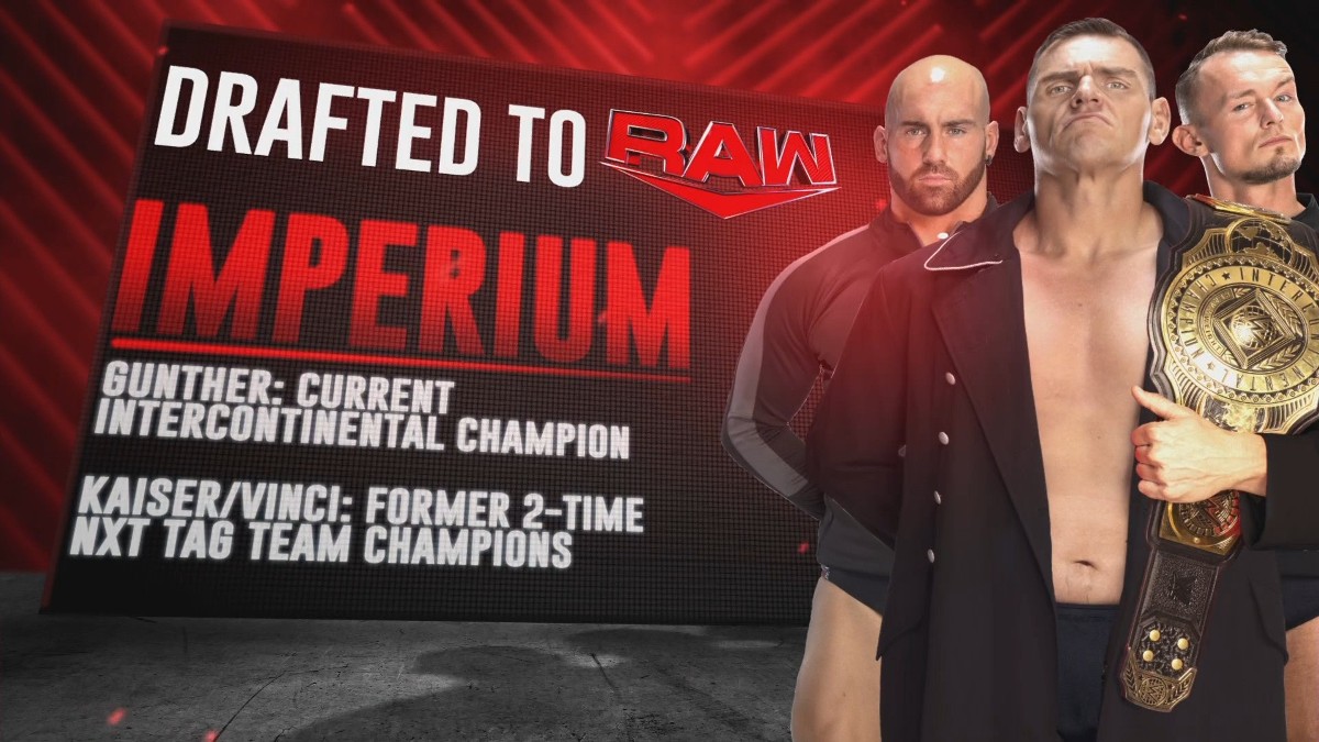 Imperium Drafted To WWE RAW, Edge Picked By SmackDown