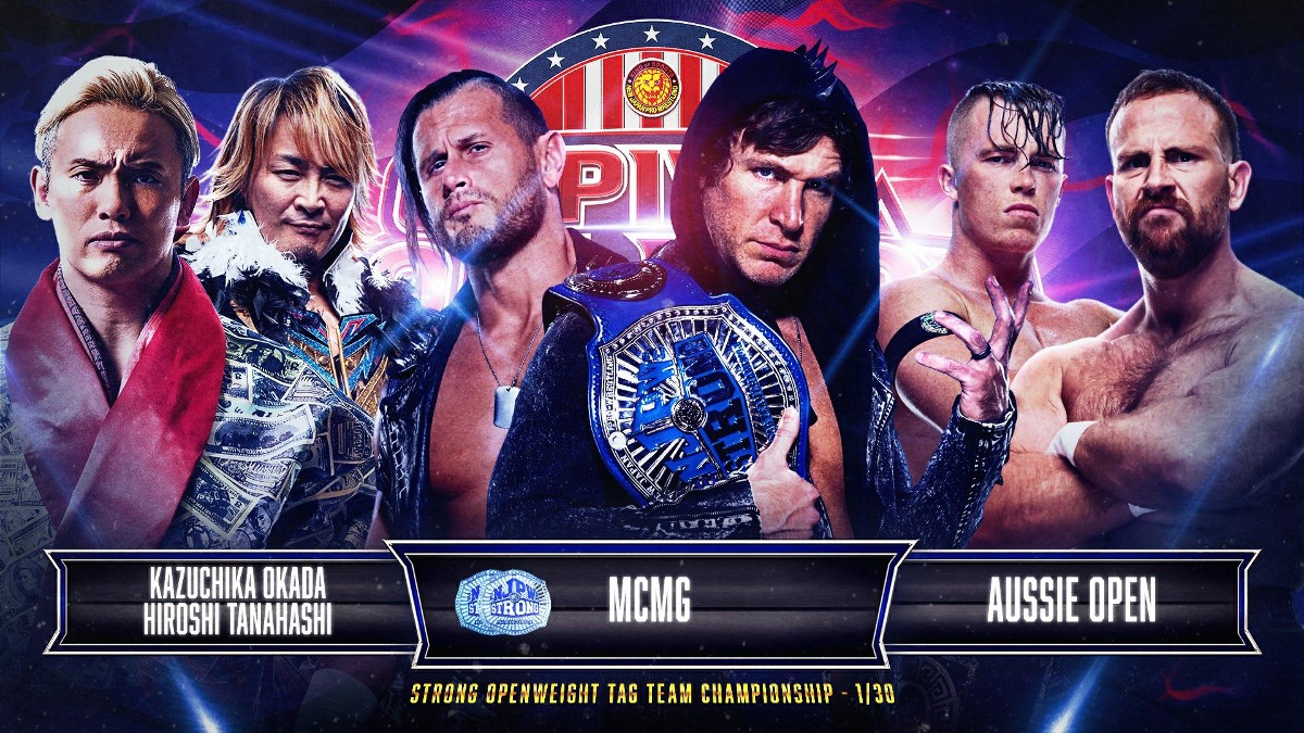 NJPW STRONG Tag Title Match Set For NJPW Capital Collision