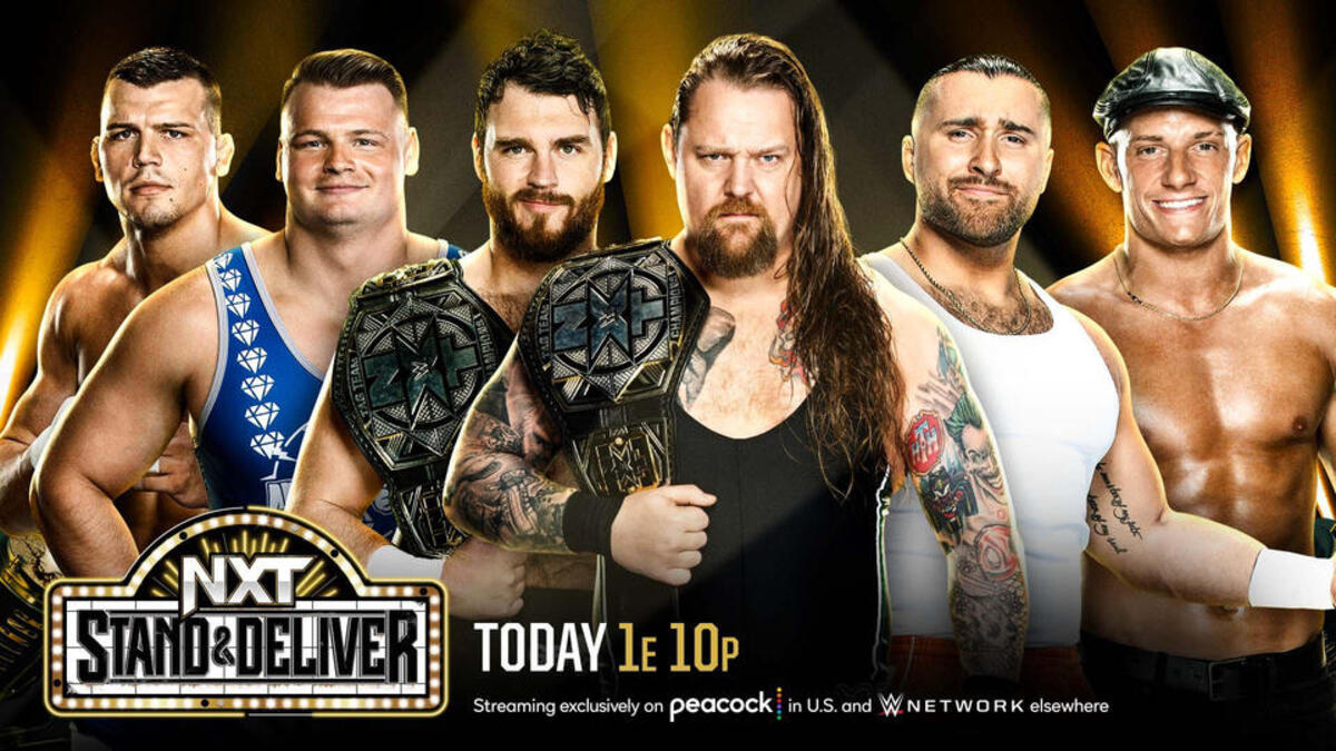 WWE NXT Stand And Deliver Triple Threat Tag Team Title Result