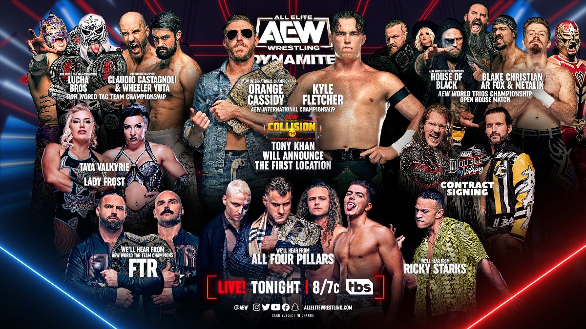 Aew Dynamite Results 52423 Three Title Matches