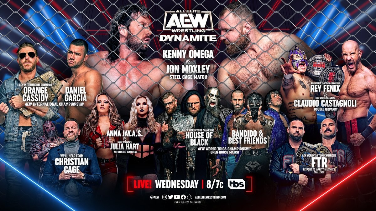 AEW Dynamite Results 5 10 23 Jon Moxley vs. Kenny Omega