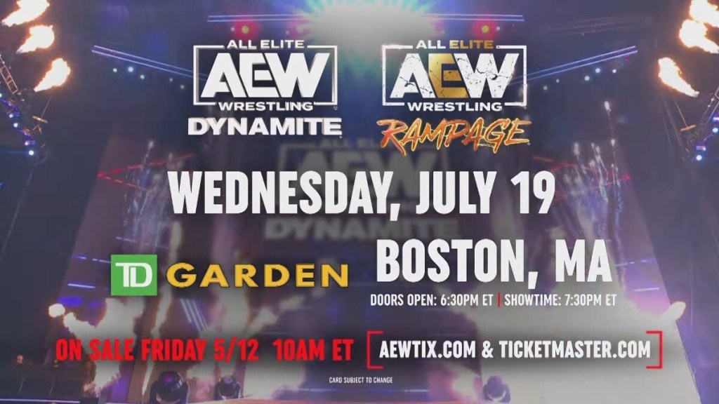 AEW TD Garden