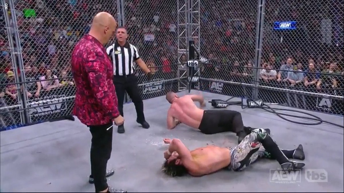 Jon Moxley Beats Kenny Omega In Cage Match On AEW Dynamite