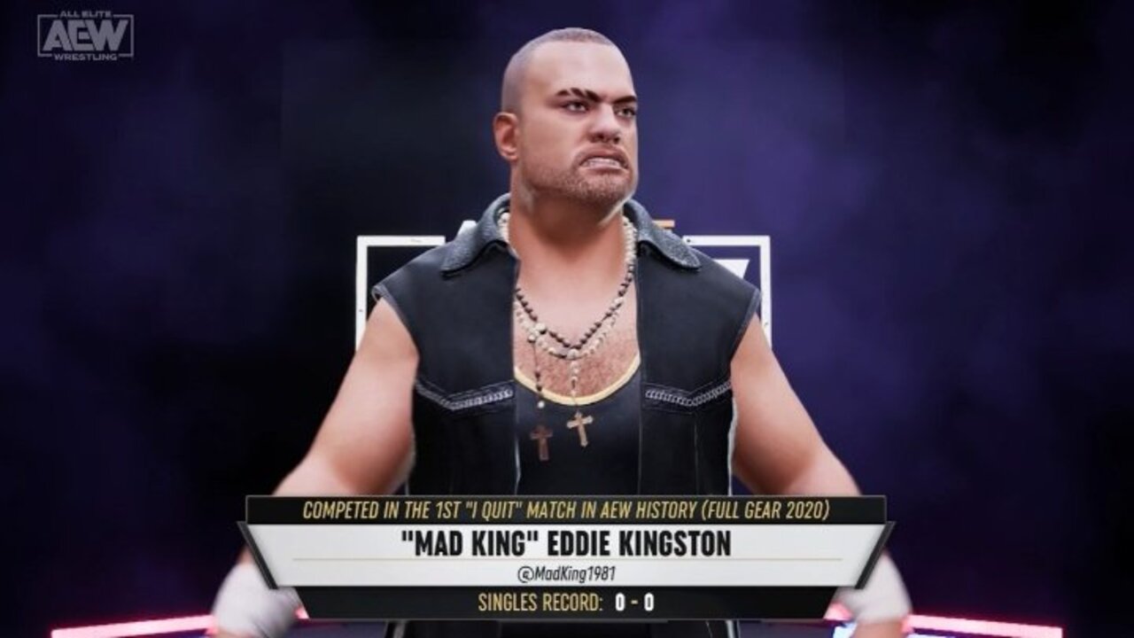 Final Version Of Eddie Kingston In AEW Fight Forever Unveiled