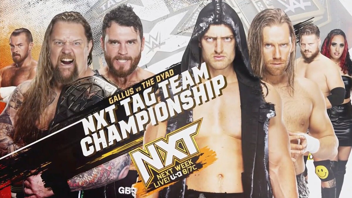 Nxt Tag Team Title Match And More Set For Wwe Nxt