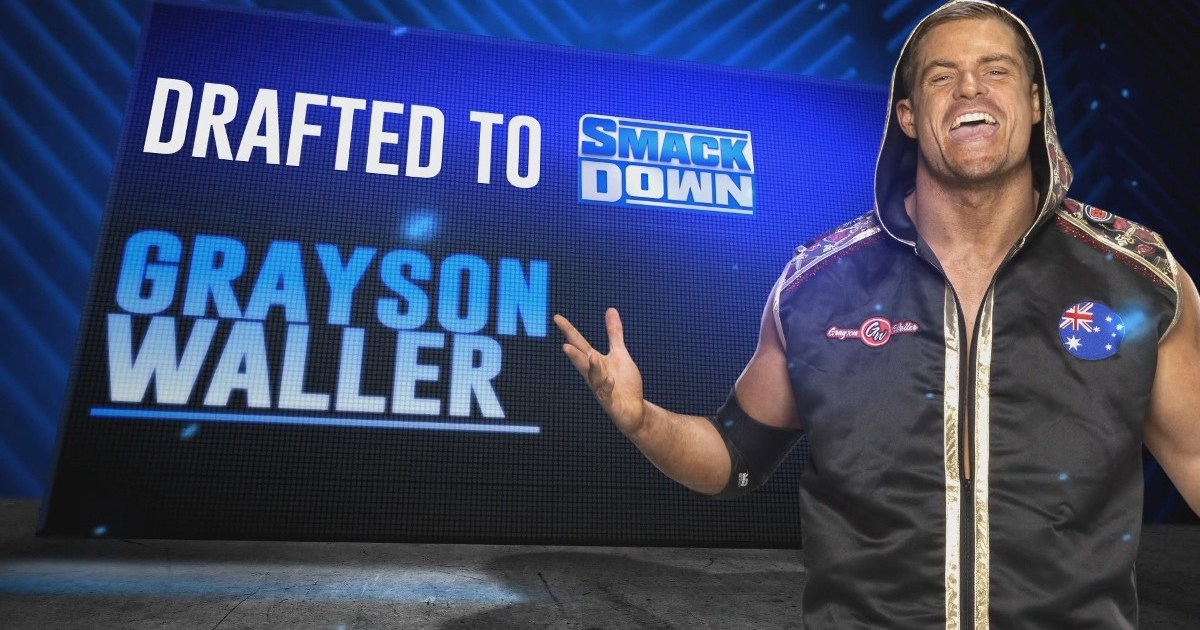 Grayson Waller Selected By WWE SmackDown In WWE Draft