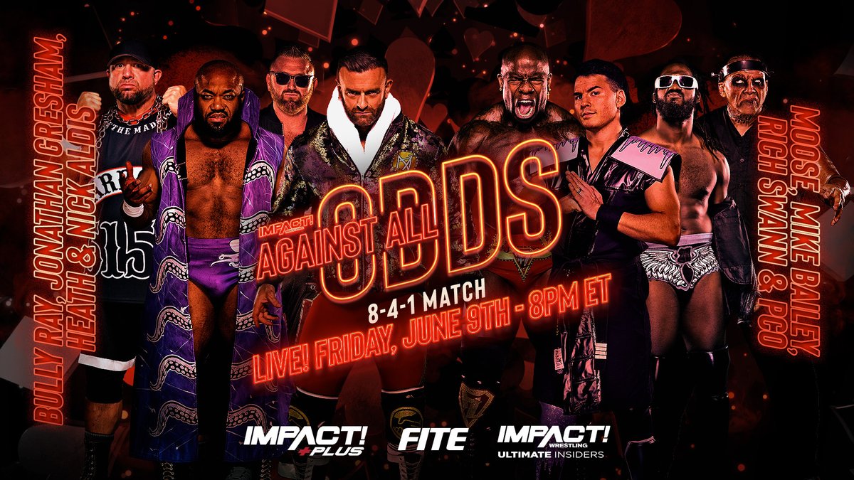 841 Match Announced For IMPACT Against All Odds