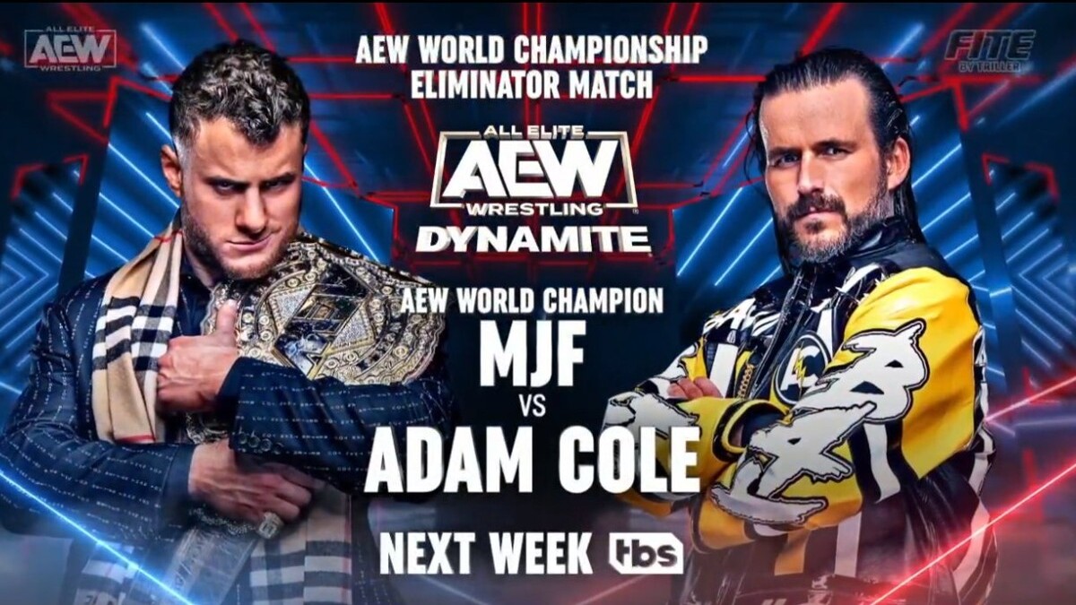 MJF Vs. Adam Cole, More Set For 6/14 AEW Dynamite