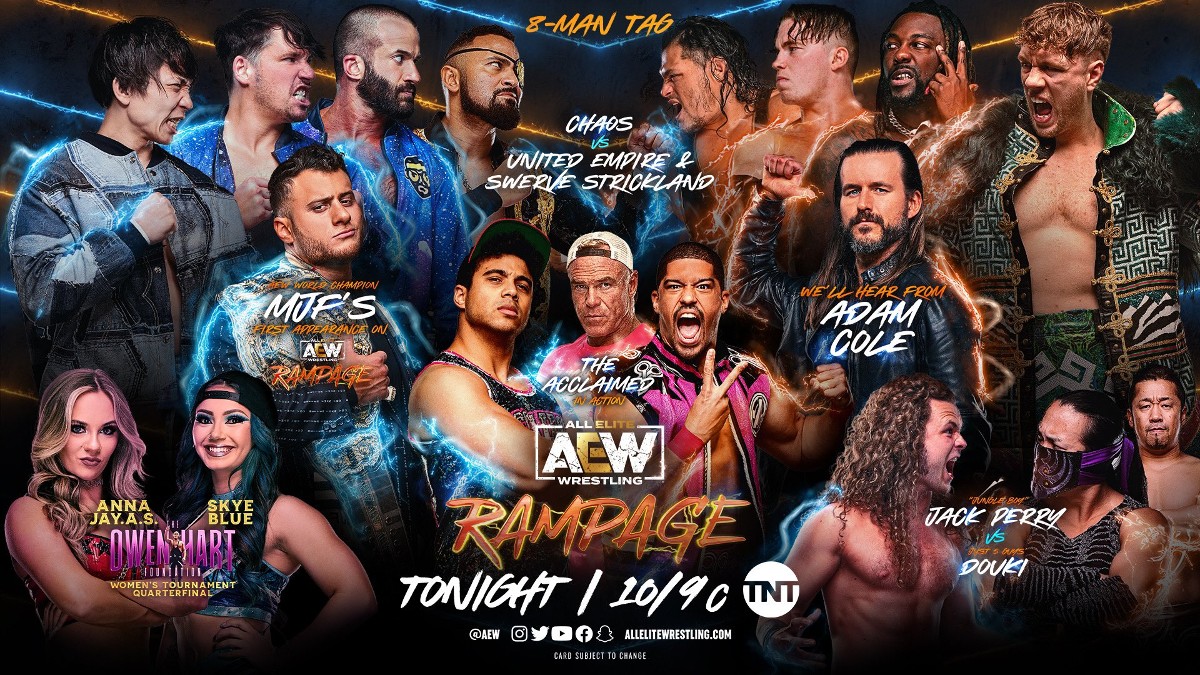 AEW Rampage Results (6/23/23) MJF Appears, Owen Hart Tournament Match