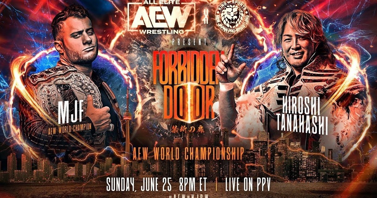 AEW X NJPW Forbidden Door MJF Vs. Hiroshi Tanahashi Result