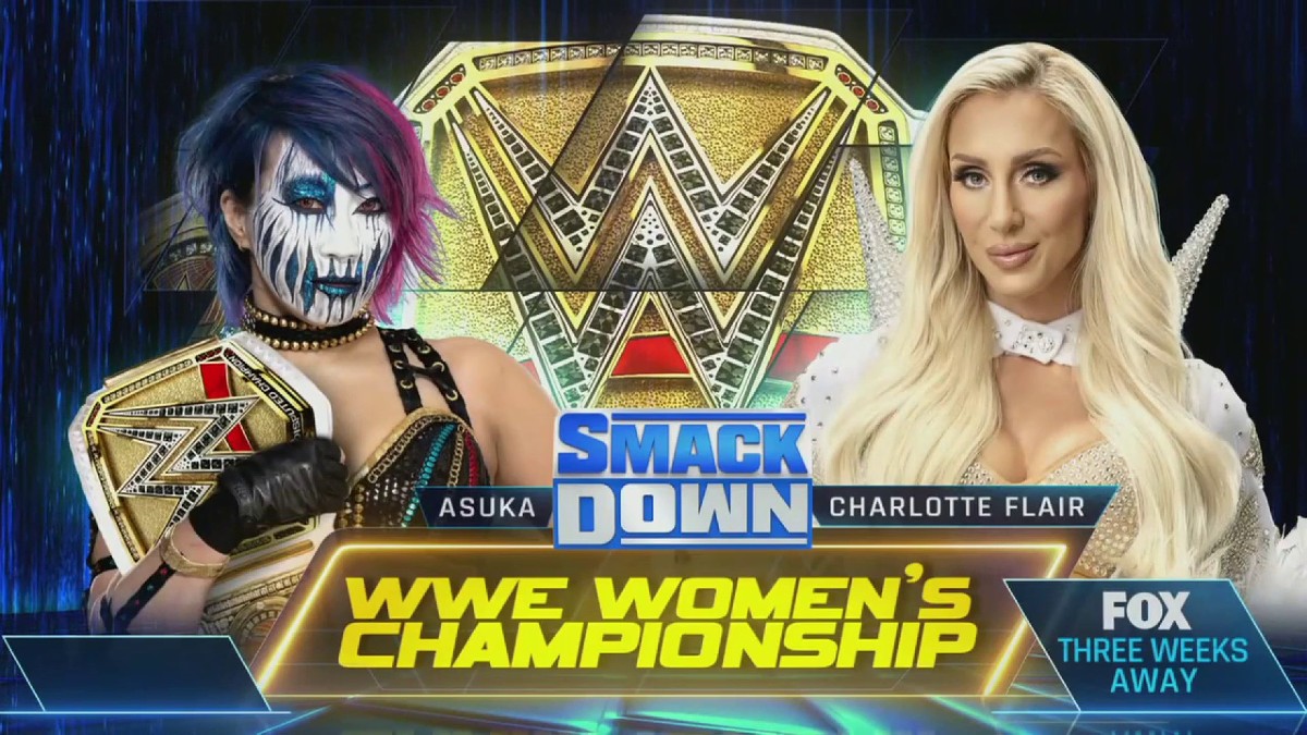 Asuka vs. Charlotte Flair Announced For 6/30 WWE SmackDown