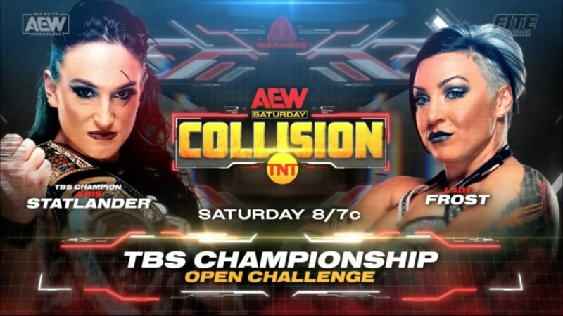 TBS Title Match Added To 7/1 AEW Collision, Updated Card