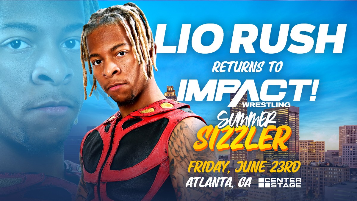 Lio Rush Returning To IMPACT Wrestling At Summer Sizzler