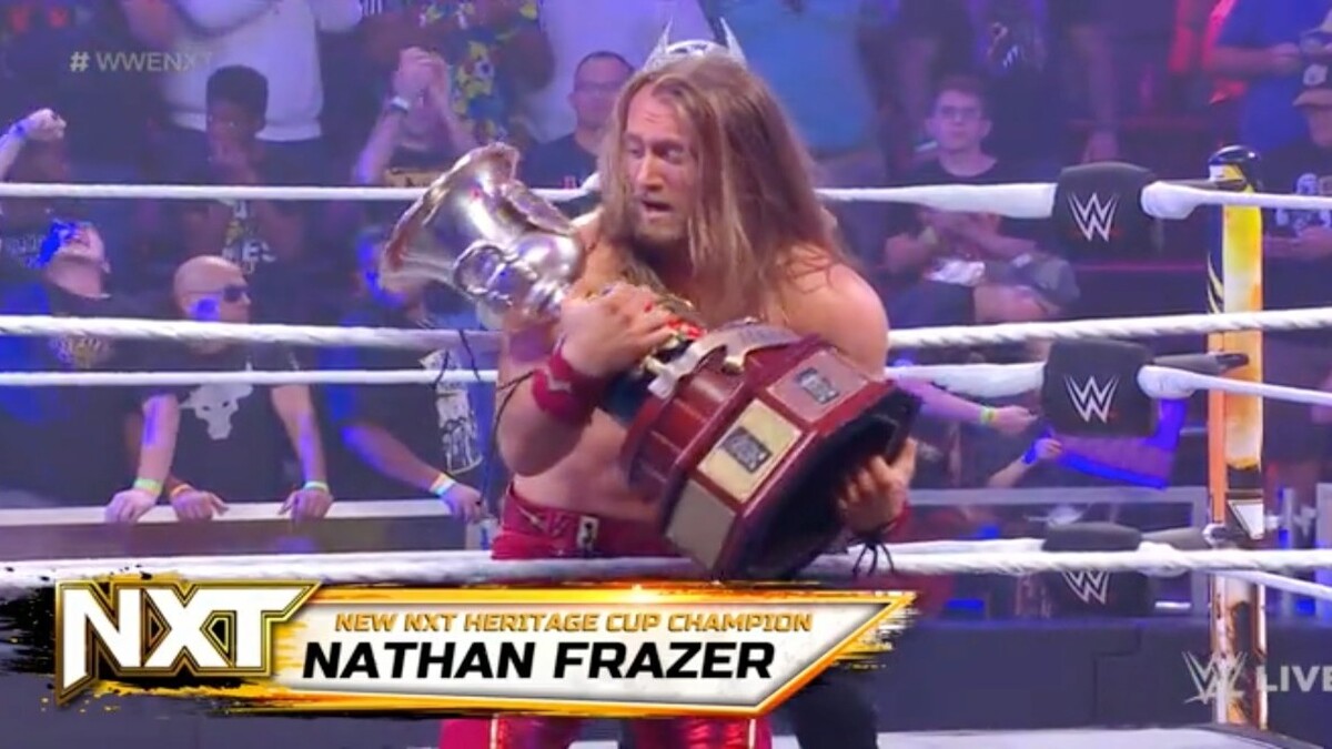 Nathan Frazer Wins Heritage Cup On 6/13 WWE NXT