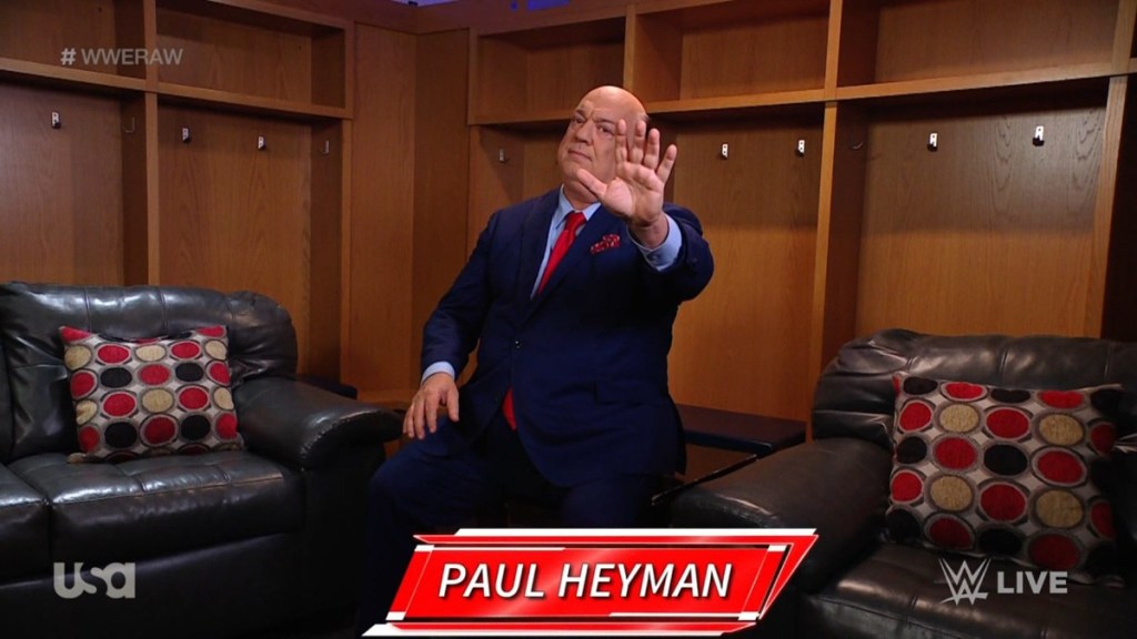 Paul Heyman WWE RAW