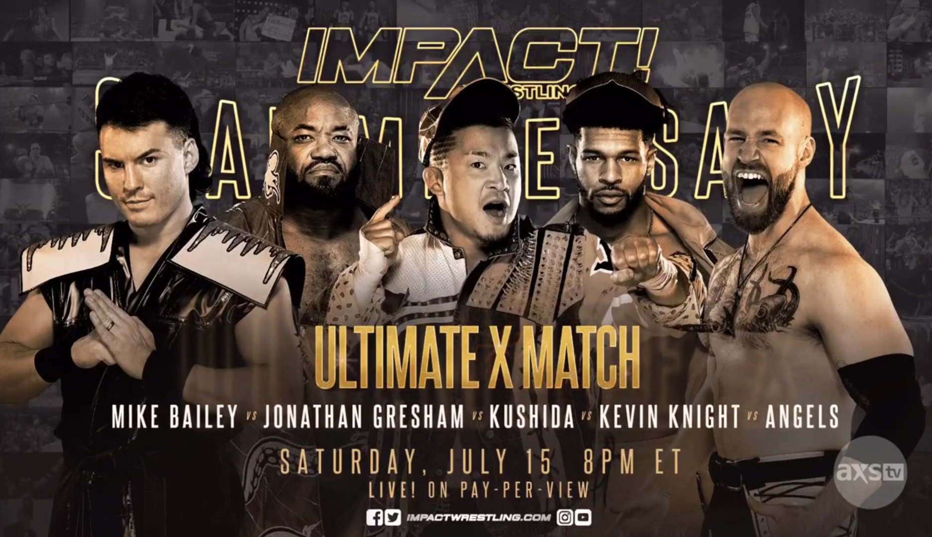 Updated Card For 7/6 IMPACT Wrestling