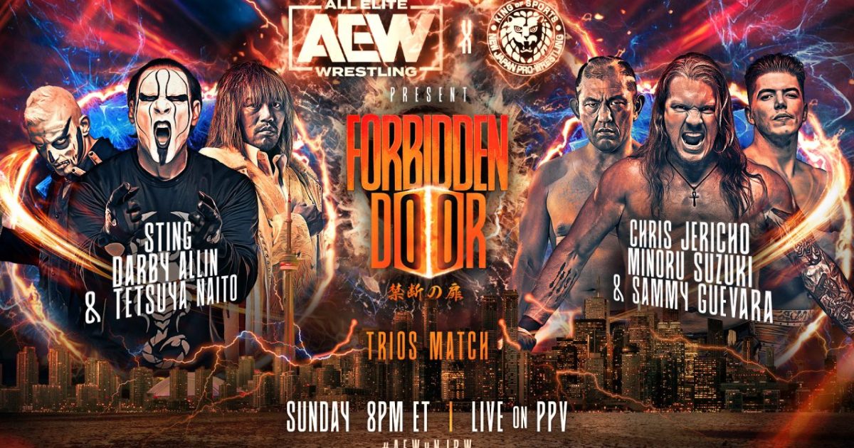 Forbidden Door: Sting, Darby Allin & Naito vs. Le Suzuki Gods Result