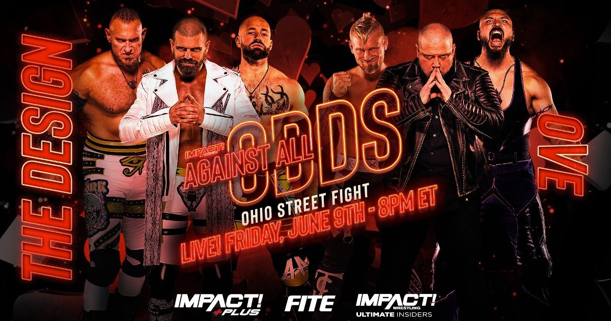 The Design vs. oVe Announced For IMPACT Against All Odds