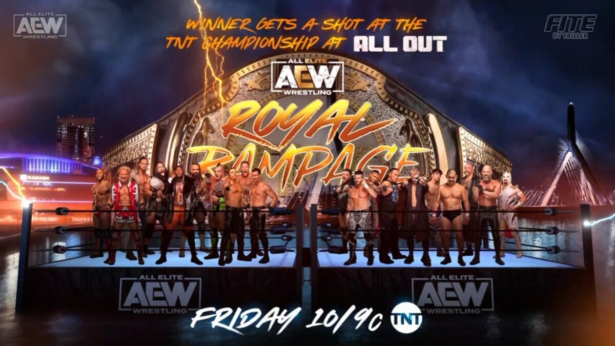Royal Rampage And More Set For 7/21 AEW Rampage