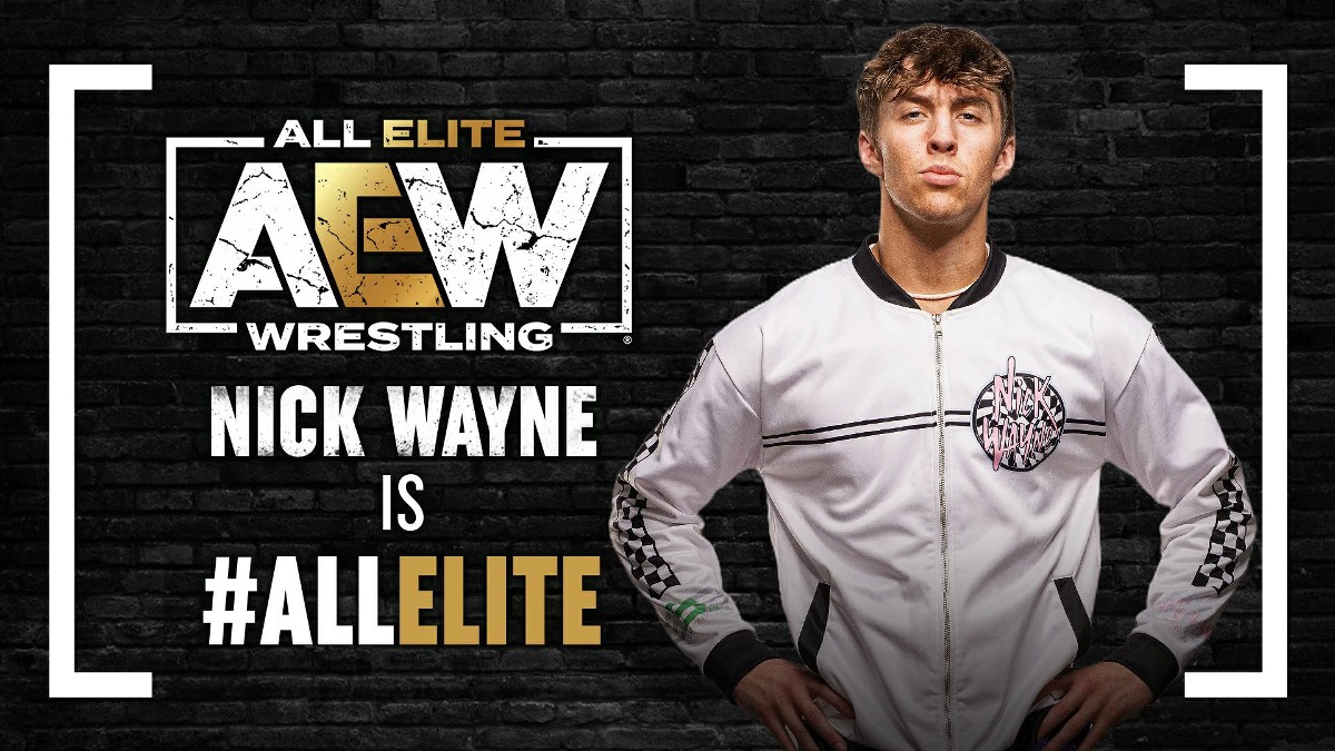 Nick Wayne Officially Signs With AEW