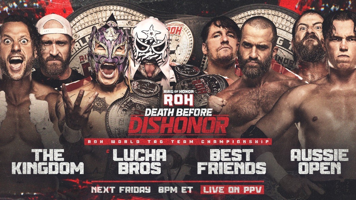 Lucha Bros Retain The ROH Tag Team Titles In The AEW Dynamite Main