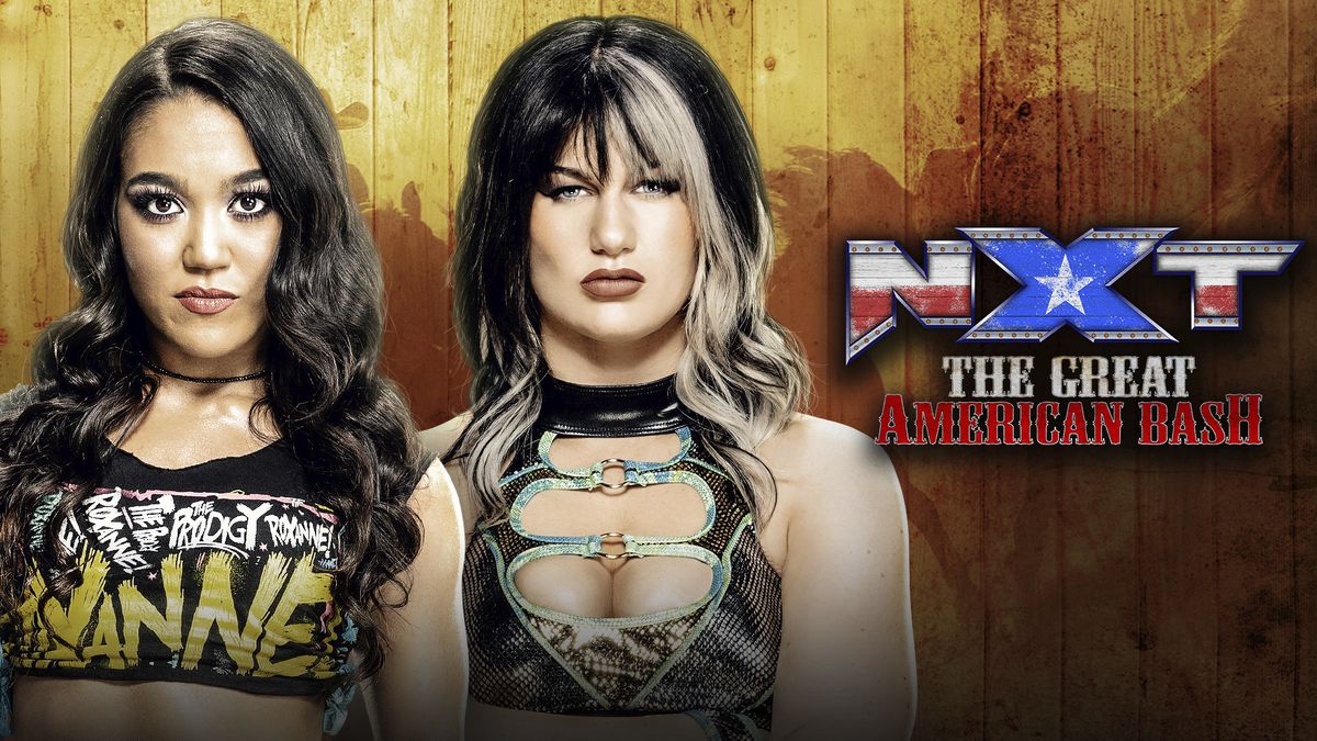 NXT Great American Bash Roxanne Perez vs. Blair Davenport Result